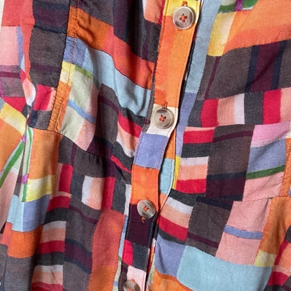 Anthropologie Pilcro Abstract Peplum Multicolor
Geometric Tank Top Size Large - Picture 5 of 11